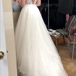 Tulle Overskirt (skirt only - dress not for sale!)